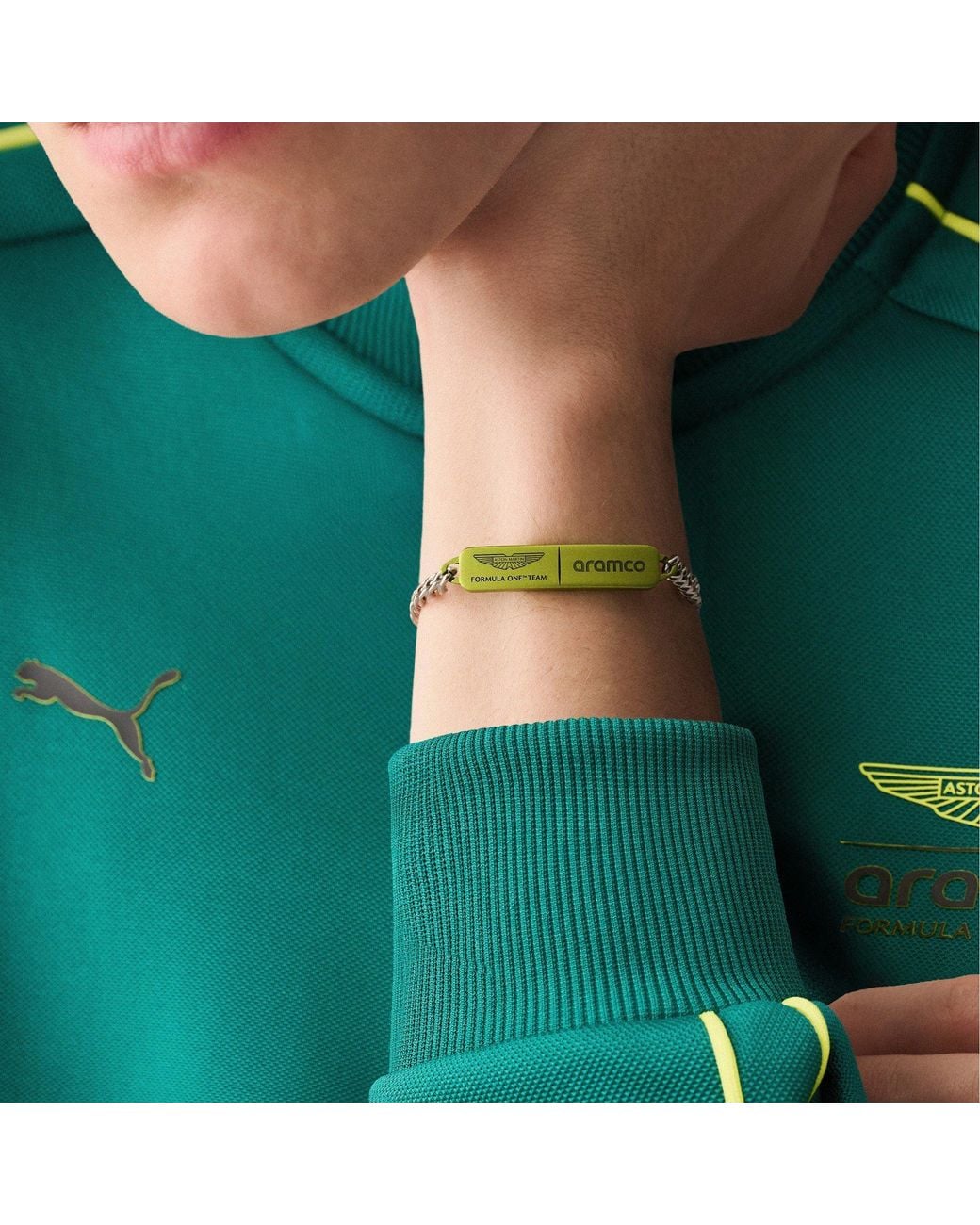 Aston Martin Metallic Bracelet for men