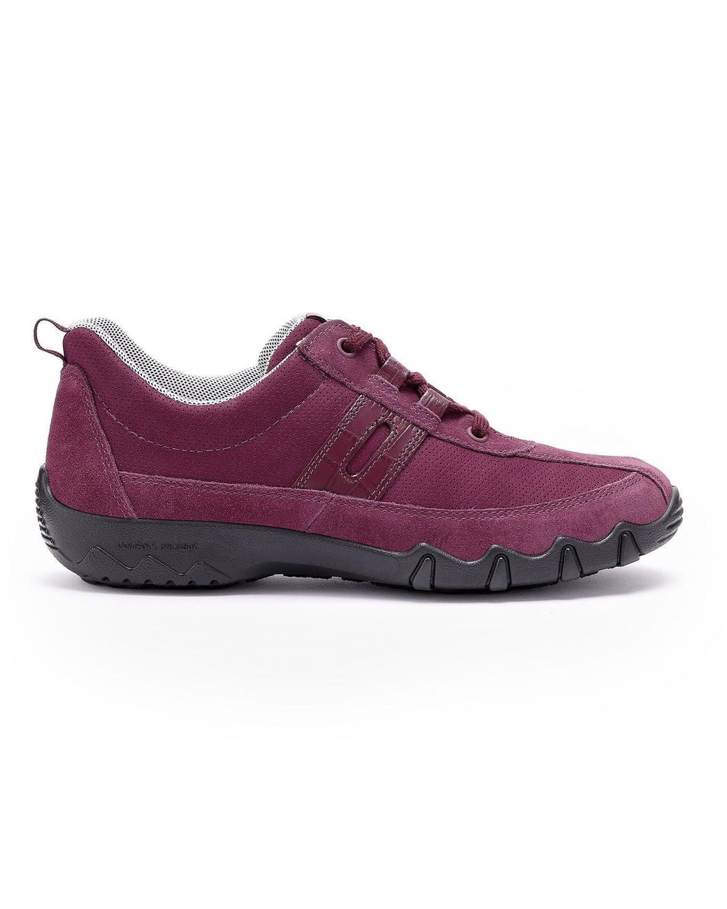 Hotter Purple Leanne Ii Trainers Wide Fit