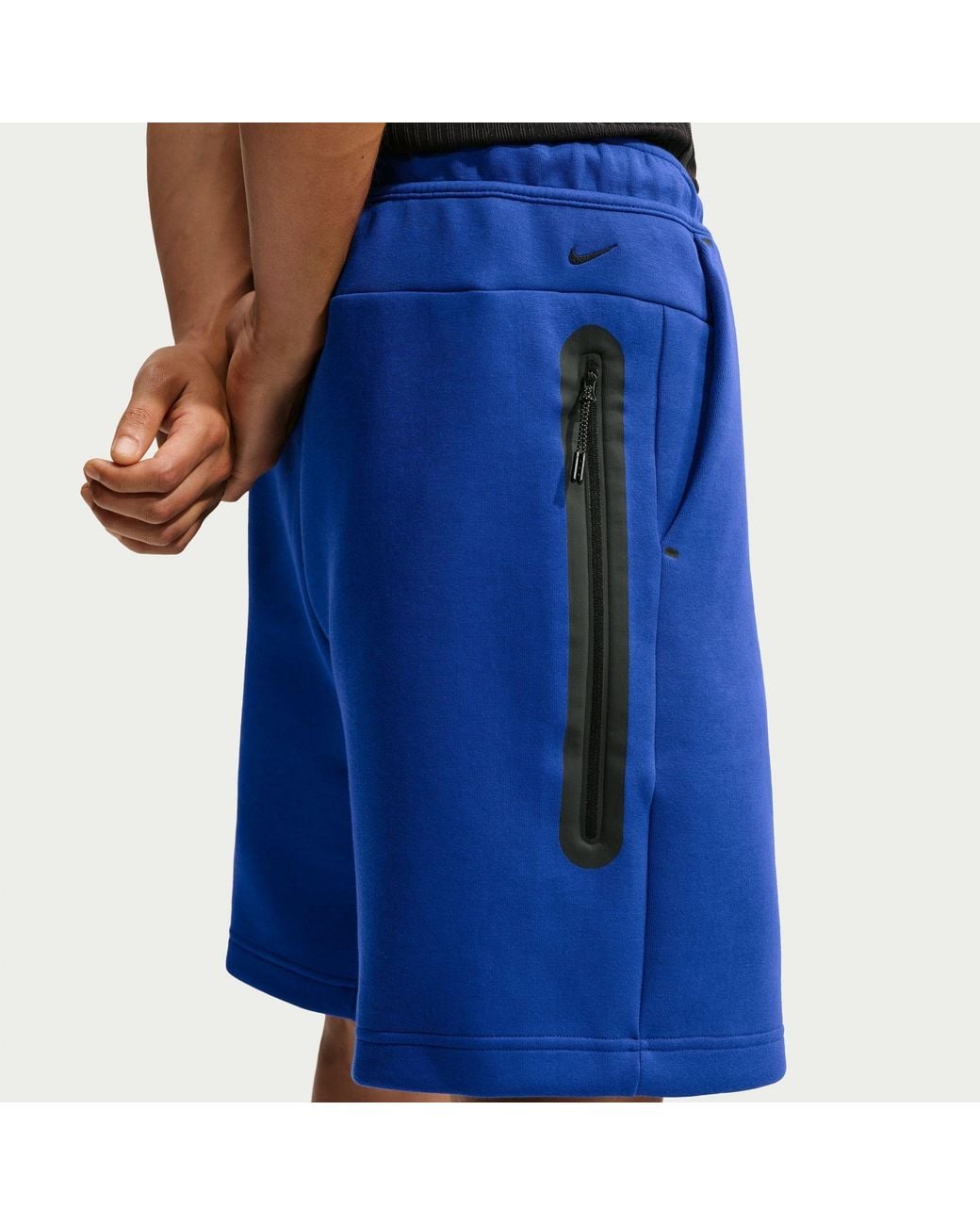 Nike Blue Sportswear Tech Fleece Shorts for men