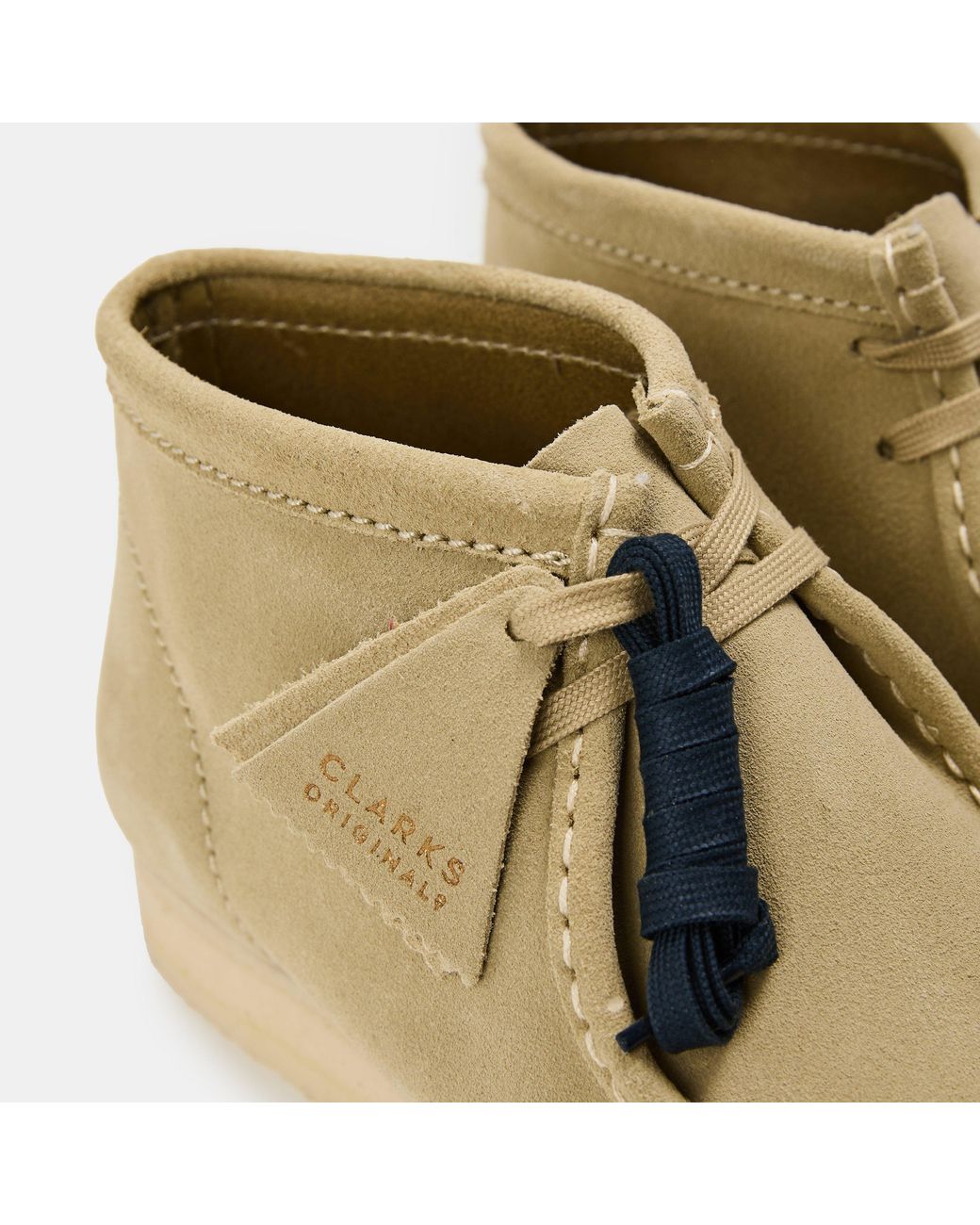 Clarks Natural Wallabee Boot Moc Toe Formal Shoes for men