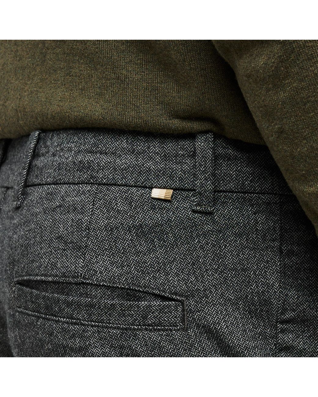 Jack & Jones Gray Henry Chinos for men