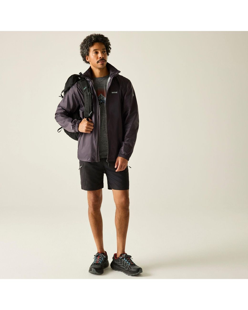Regatta Blue Lyle Iv Waterproof Jacket for men
