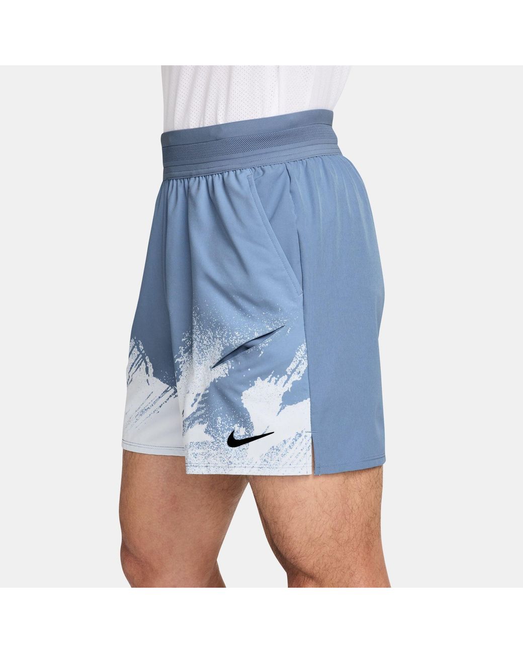 Nike Blue Performance Tennis Shorts for men