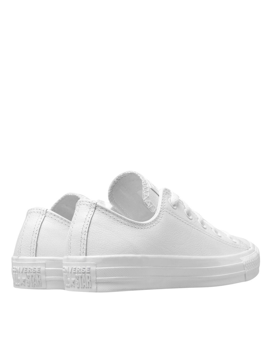 Converse White All Star Mono Leather Shoes