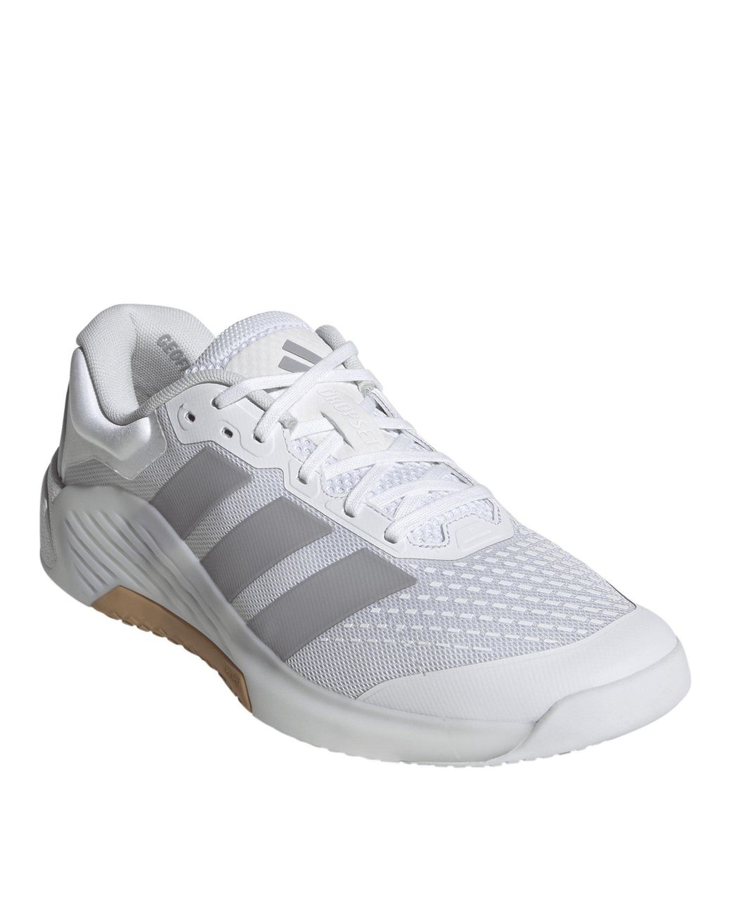 Adidas White Dropset 4 Pwr Training Shoes for men