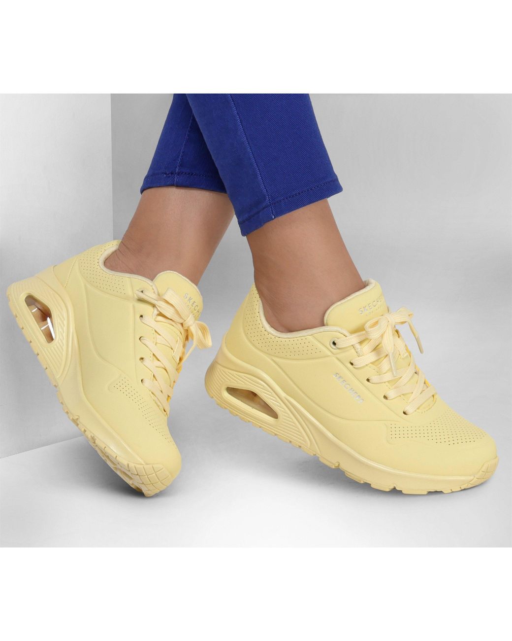Skechers Natural Low Top Classic Trainers