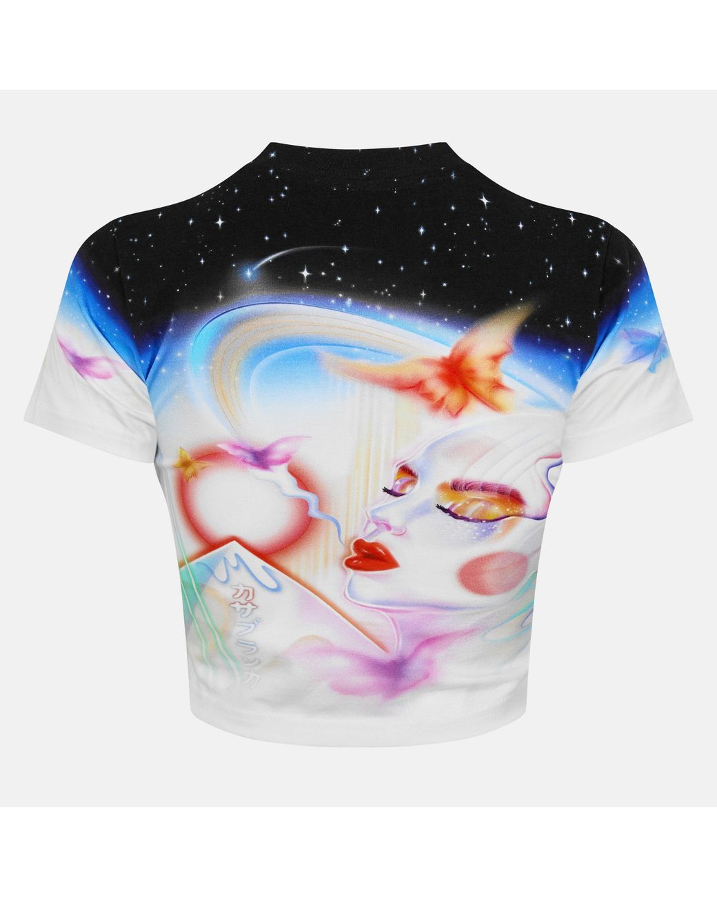 Casablanca Blue Casa Galactic Baby Tee