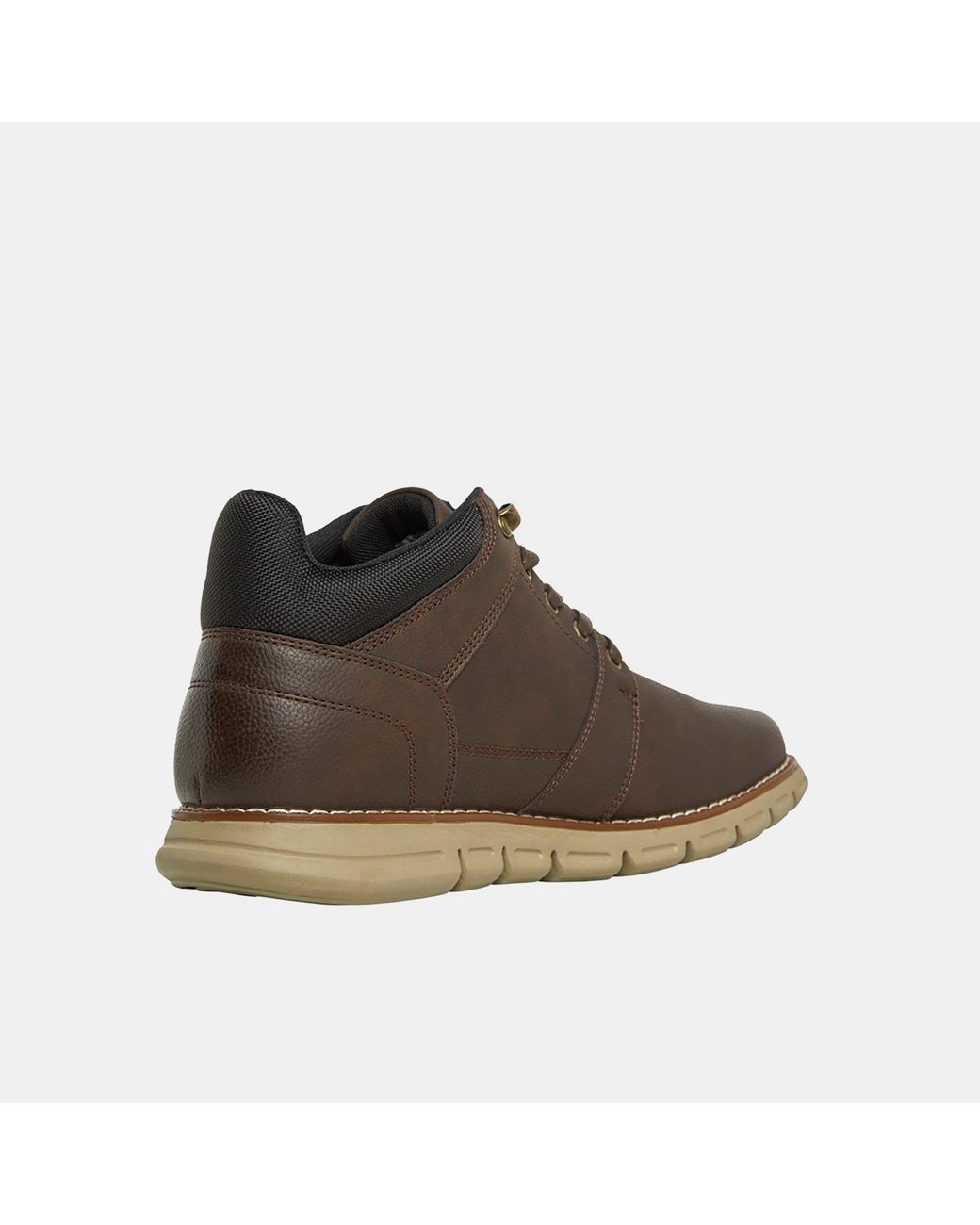 Deakins Brown Deaks Jordan Flat Ankle Boots for men