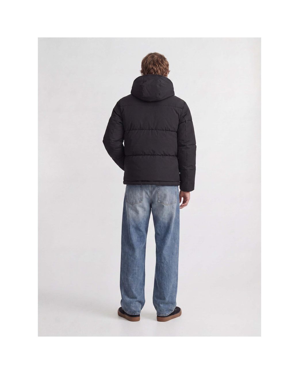 Jack & Jones Black Jack Galaxy Puf Jkt Sn64 for men