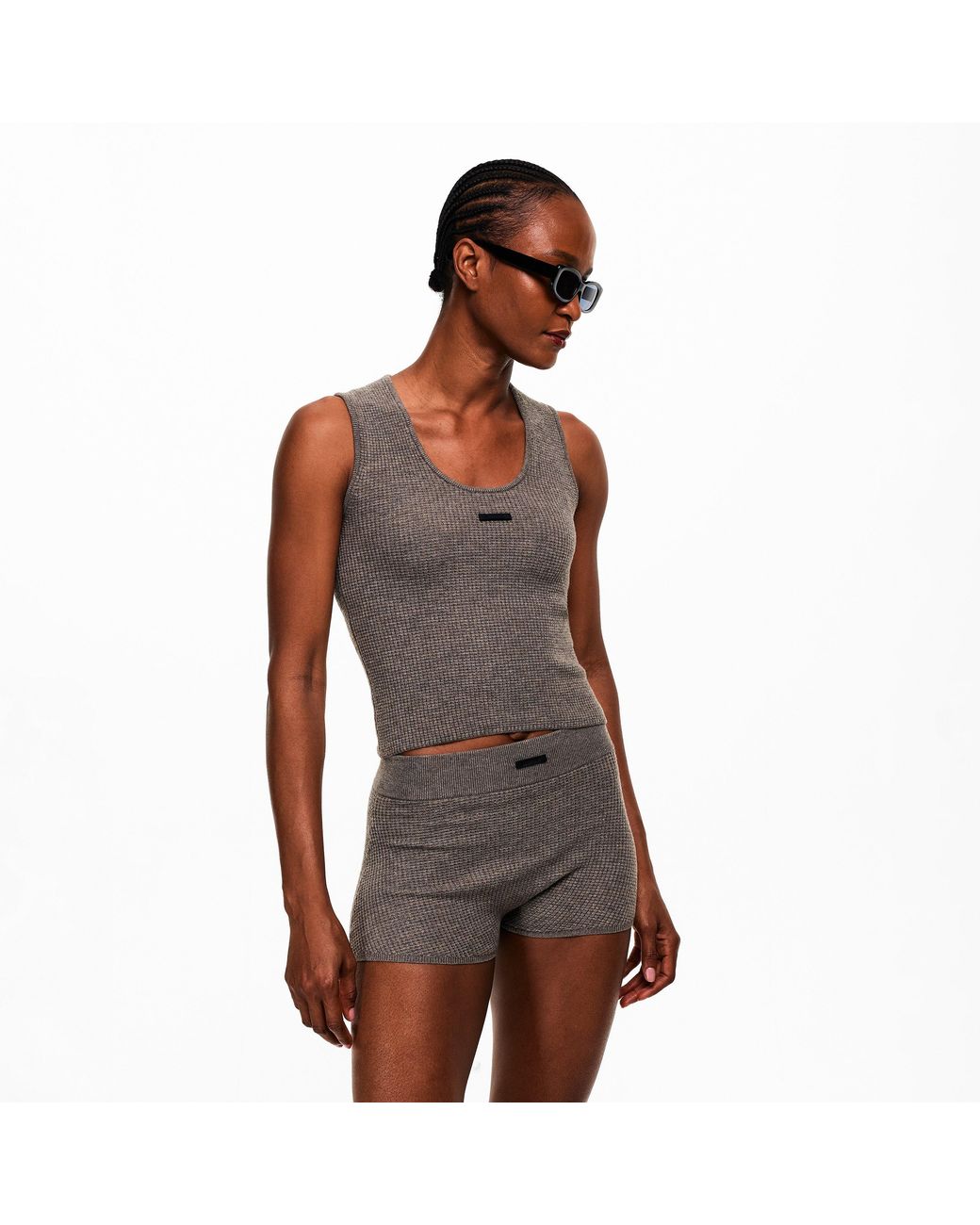 Fear Of God Natural Waffle Tank Vest