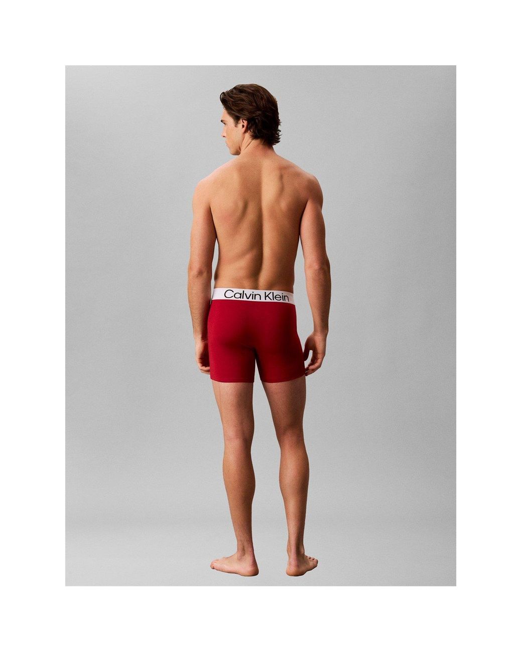 Calvin Klein Red Single Boxer for men