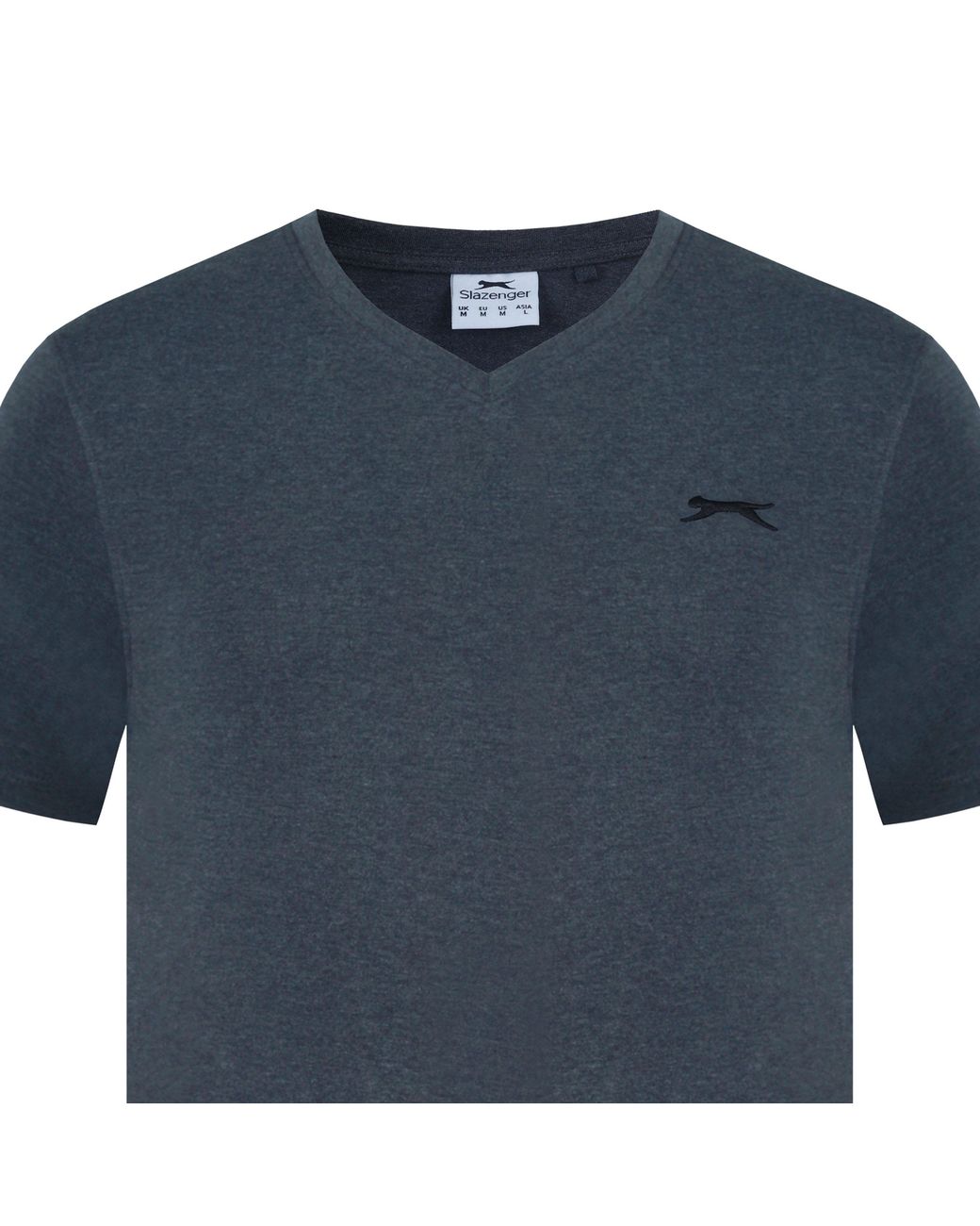 Slazenger 1881 Blue V Neck T Shirt for men