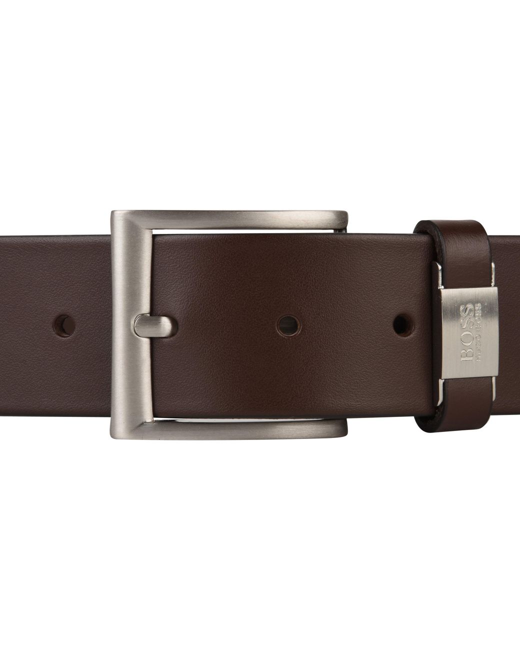 Boss Brown Connio Belt for men