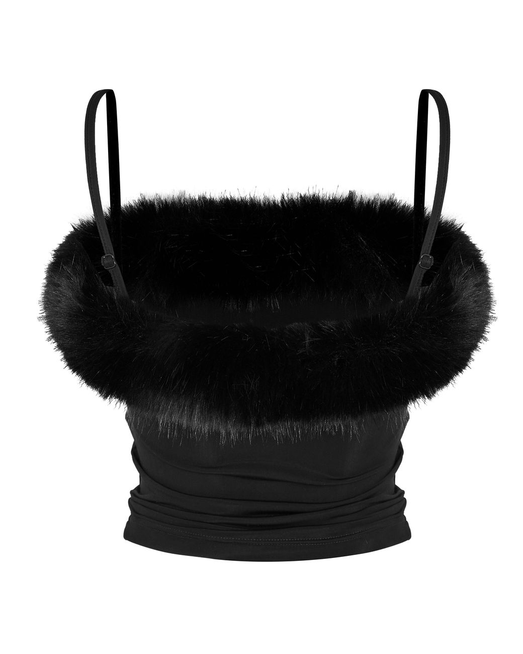 Balenciaga Black Bal Strap Cami Top