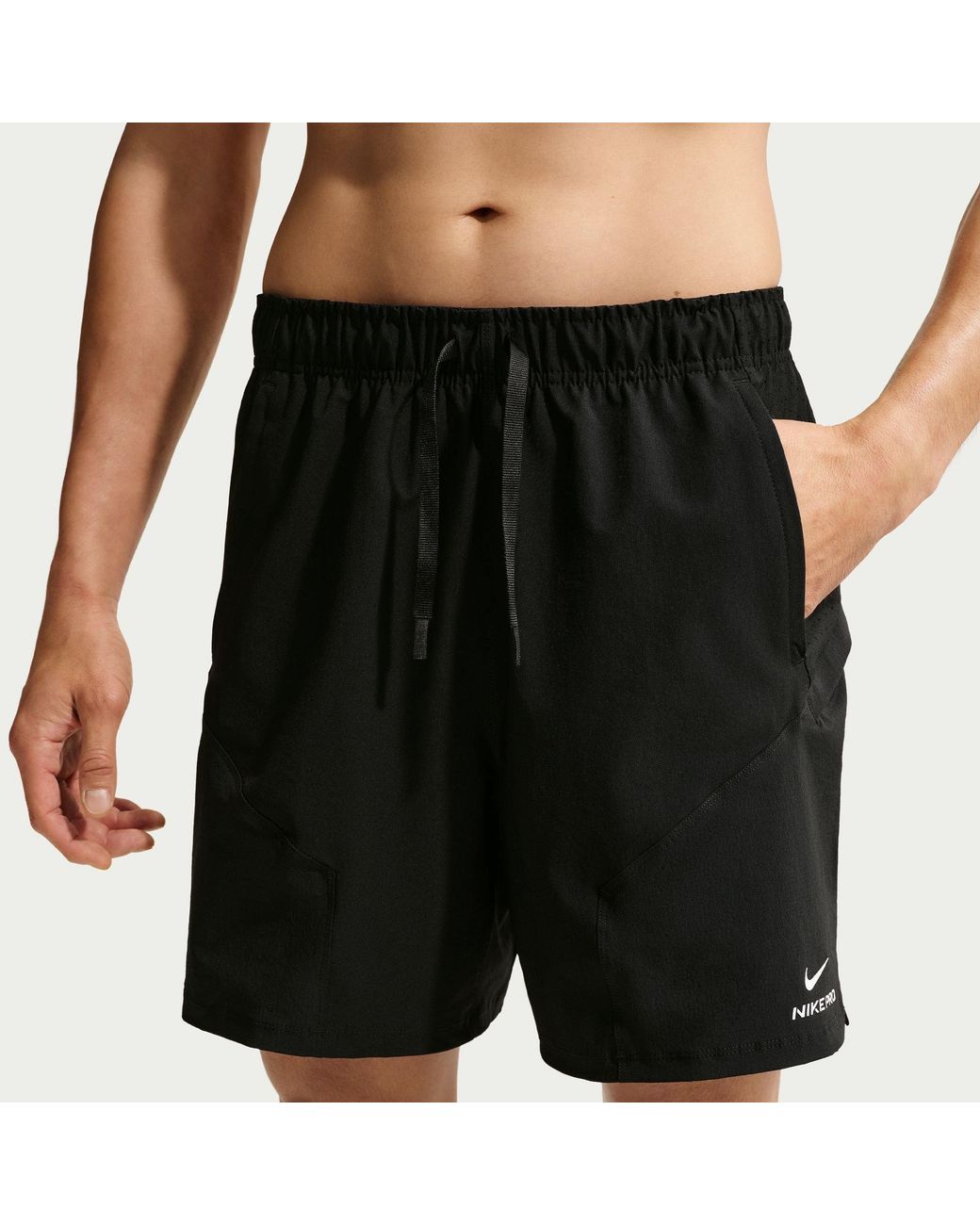 Nike Black Performance Gym Shorts for men