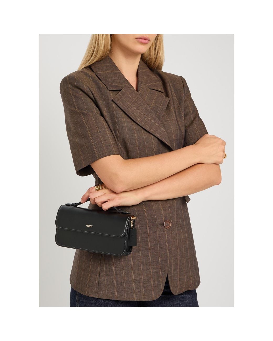 COACH Black Elora Crossbody Bag
