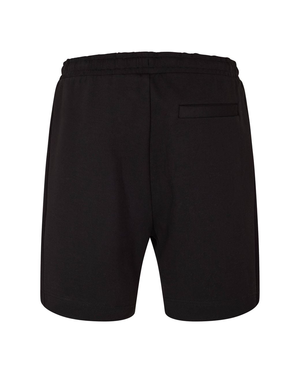 Boss Black Soft Fleece Drawstring Shorts for men