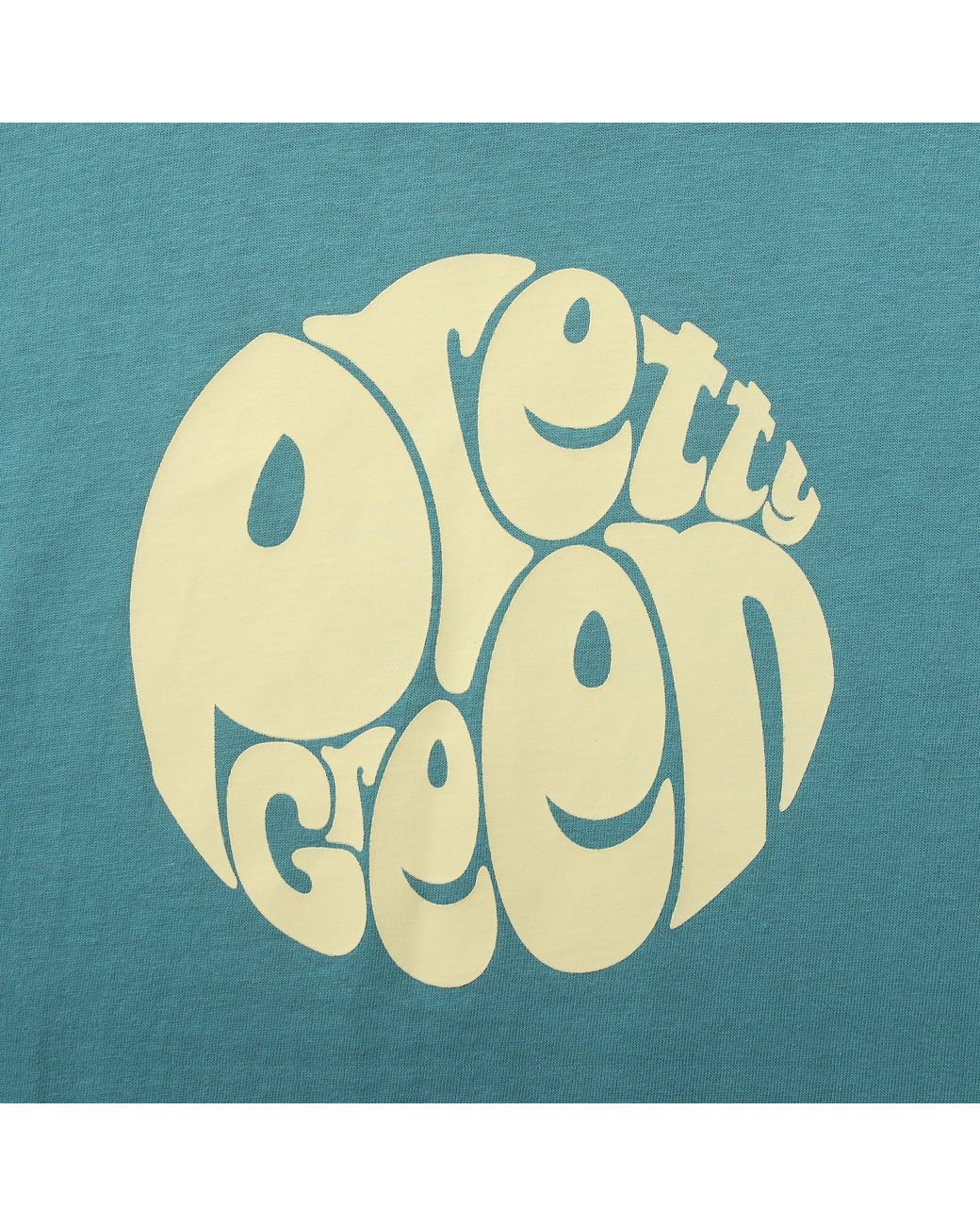 Pretty Green Blue Large Logo Tee for men