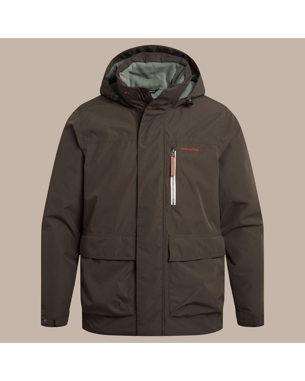 Craghoppers Brown National Trust Padley Jacket for men