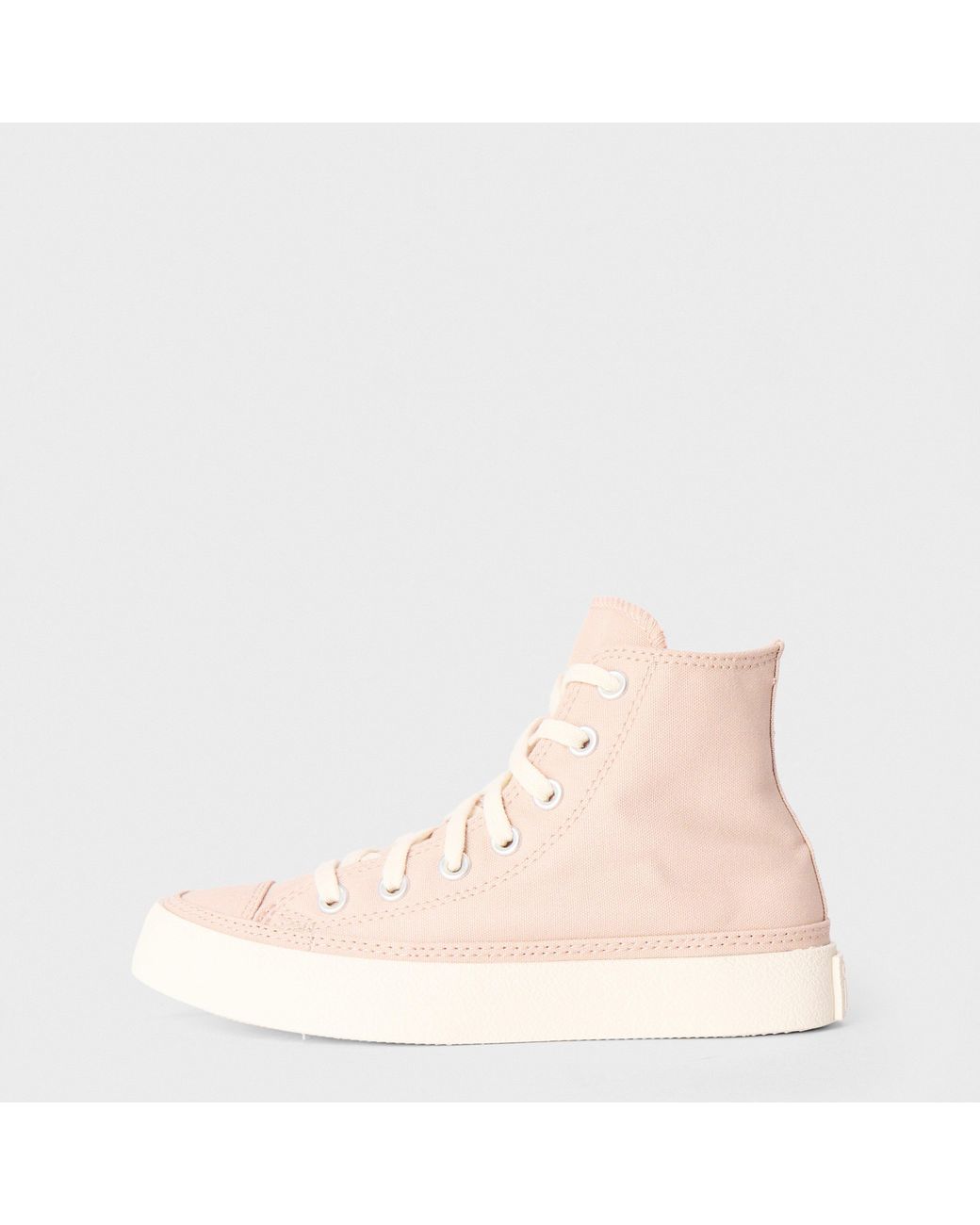 Converse Pink Rubber High Tops