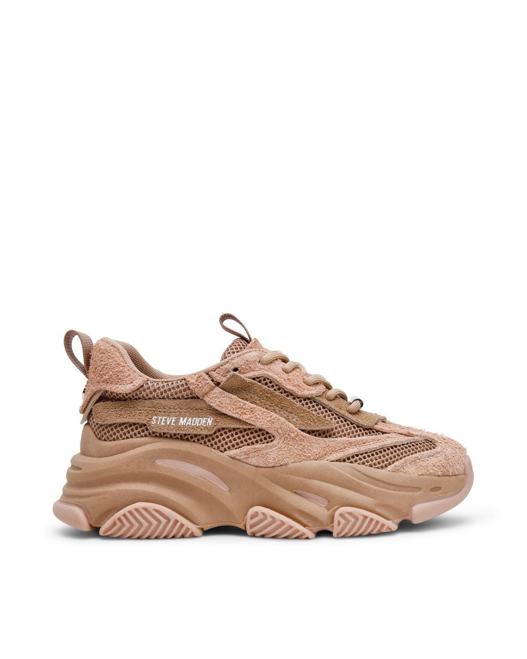 Steve Madden Brown Possession Chunky Trainers