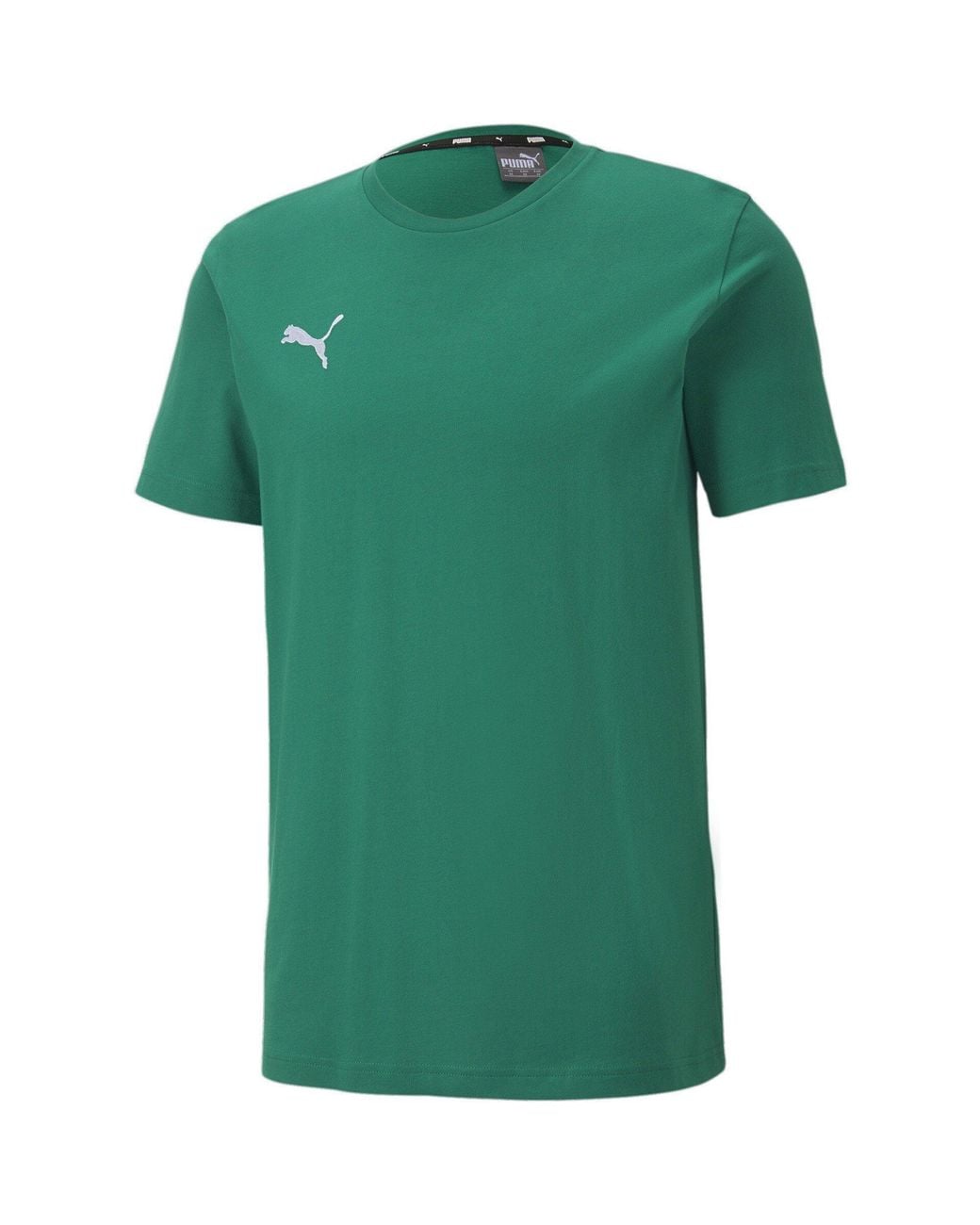 PUMA Green Teamgoal 23 Regular Fit T-Shirt for men