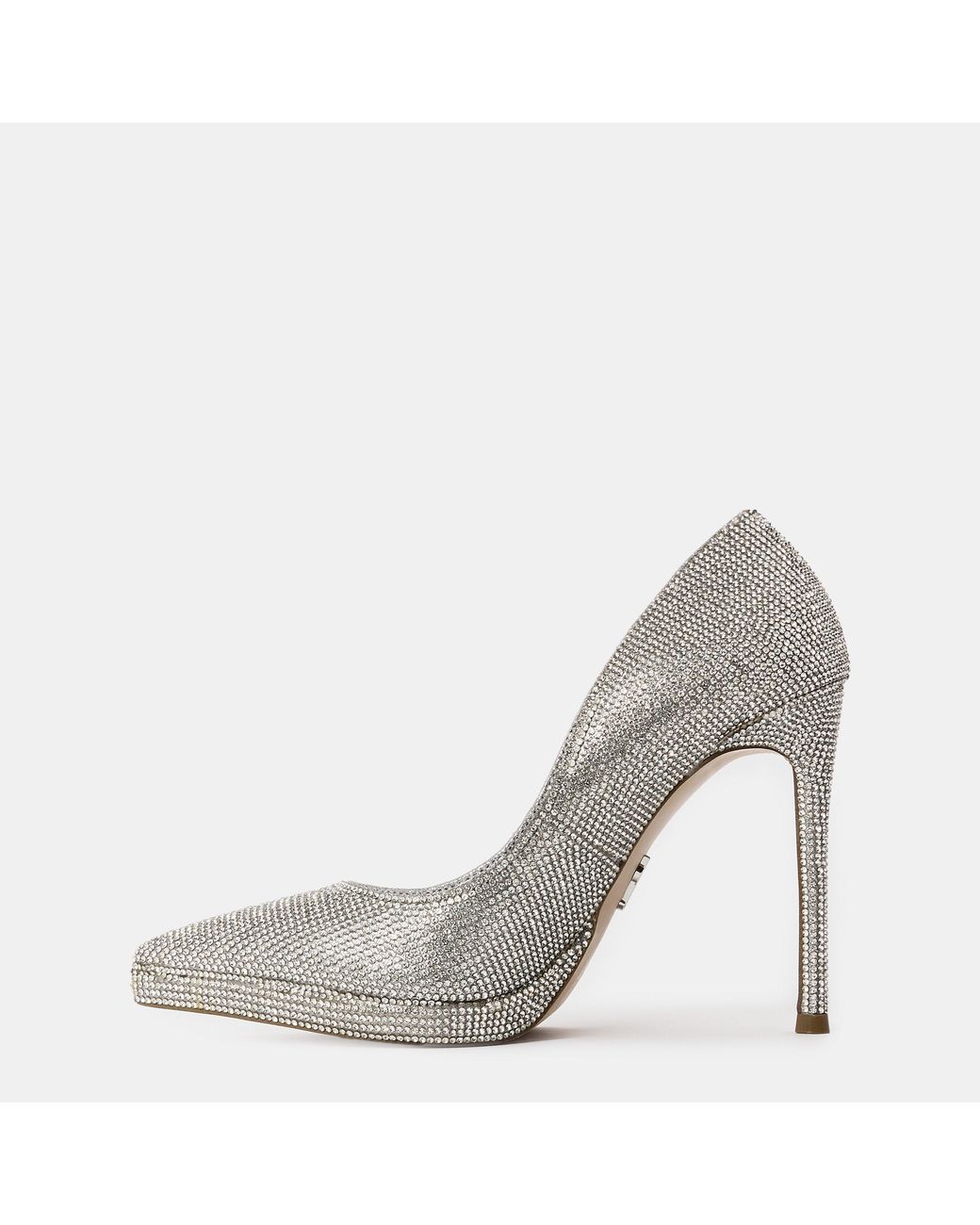 Steve Madden Gray Klassy R Stiletto Court Shoes