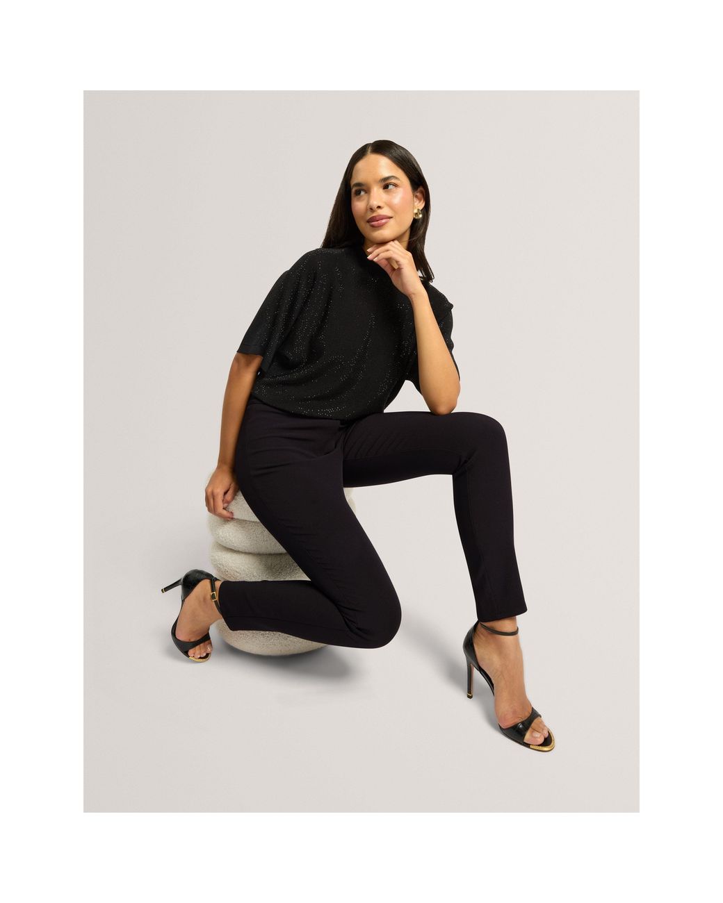 Ted Baker Black Ted Skinny Trouser Ld71