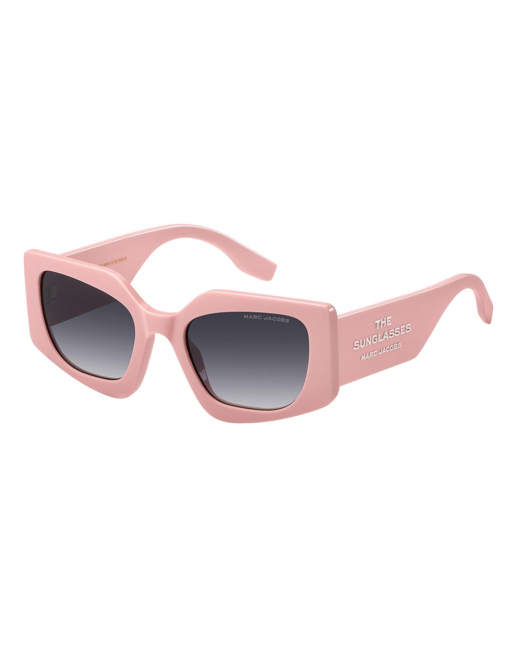 Marc Jacobs Pink Round Sunglasses