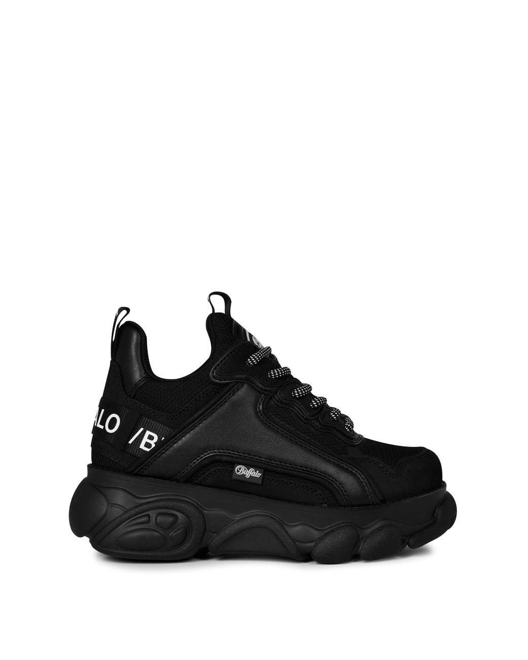 Buffalo Black Cld Chai Trainers