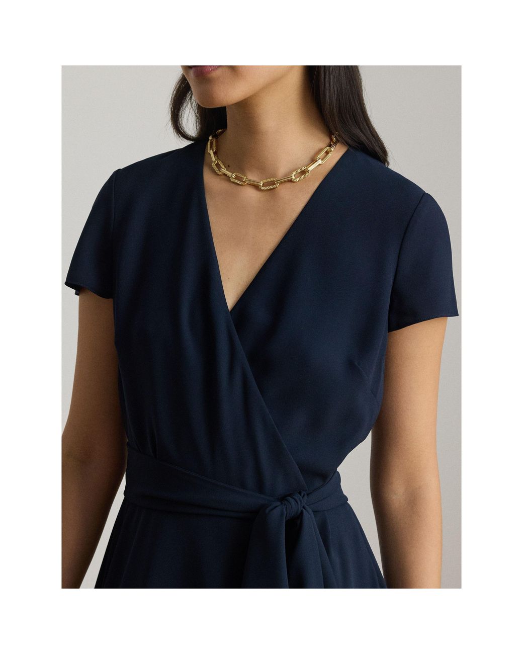 Ralph Lauren Blue Wrap Dress