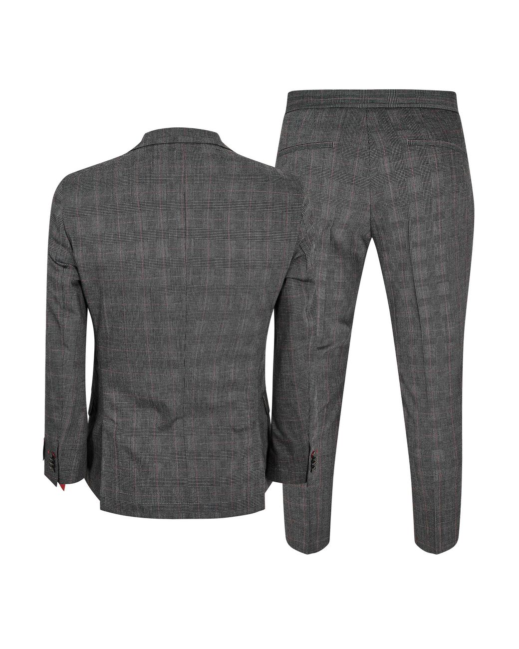 HUGO Gray Hanfred/Goward224Xwg Suit for men