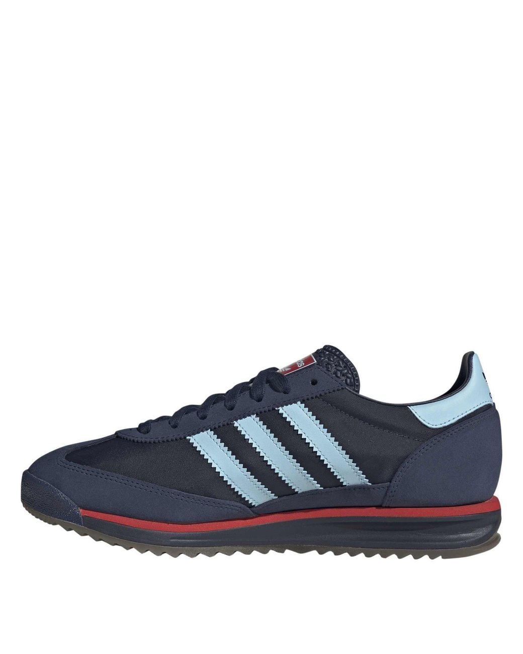 Adidas Originals Blue Sl 72 Rs Leather Low-Top Trainers for men