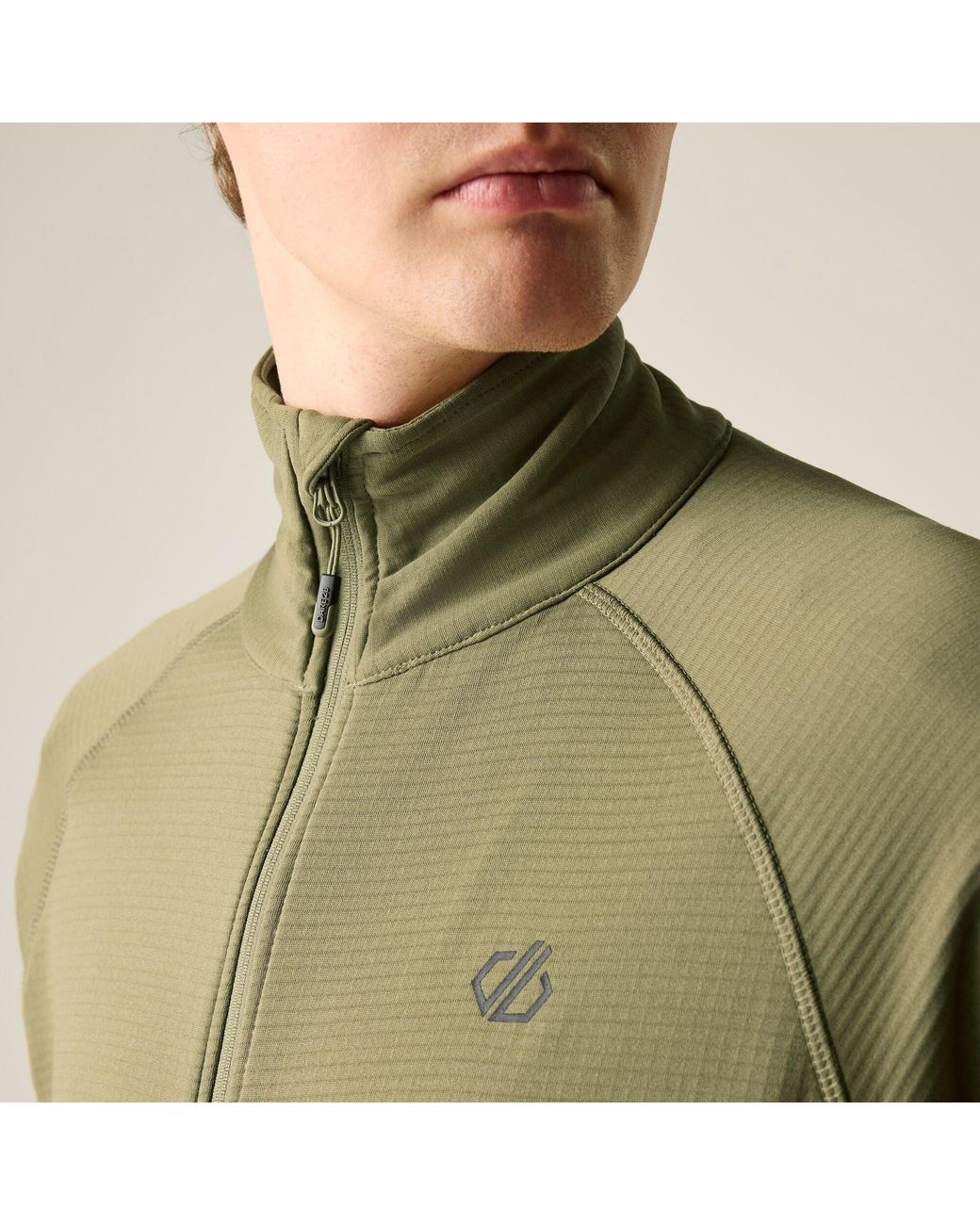 Dare 2b Green Fuse Up Full Zip Midlayer for men