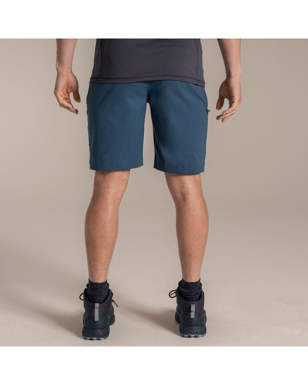 Craghoppers Blue Kiwi Pro Iii Water-Repellent Travel Shorts for men
