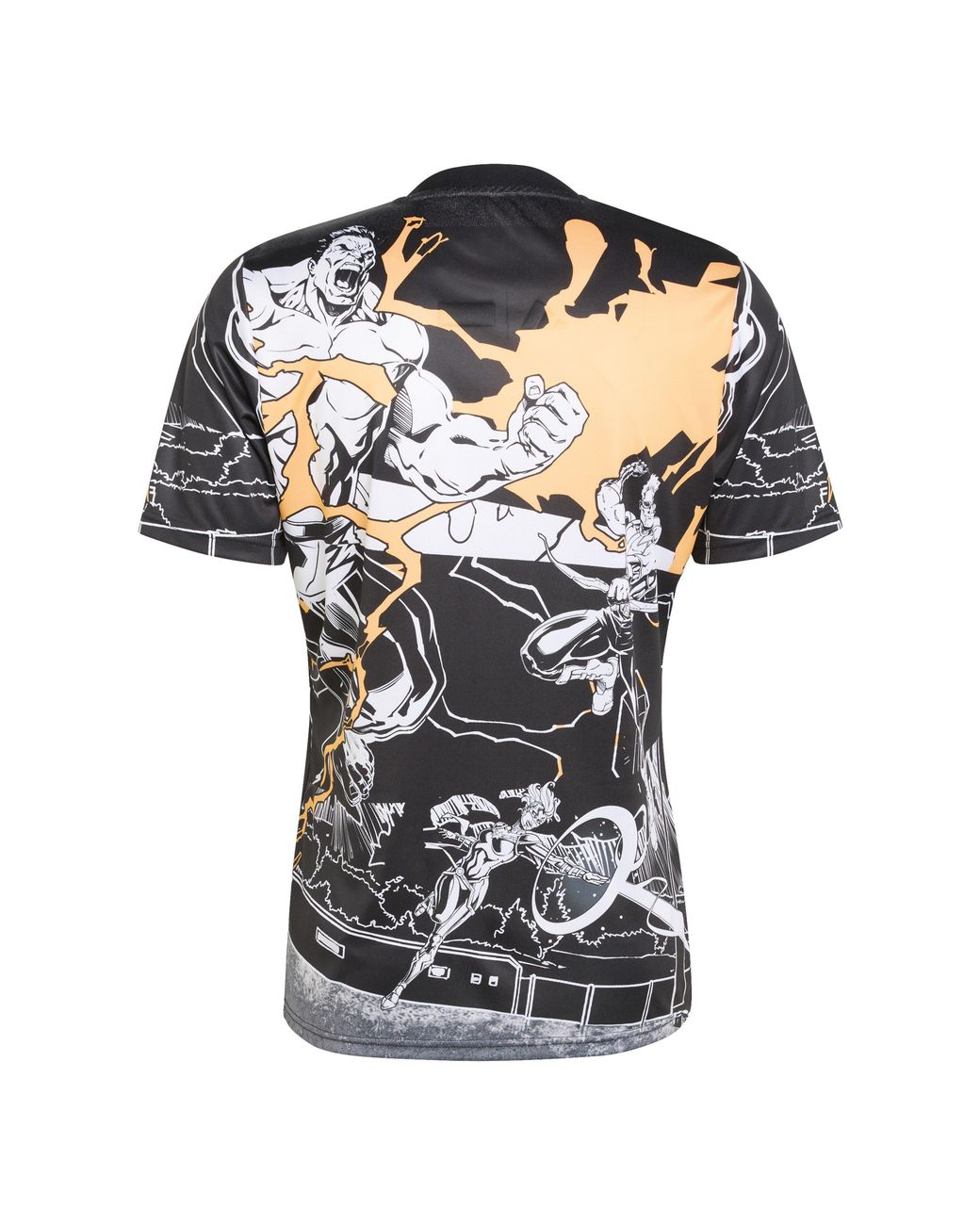 Adidas Black All Marvel Captians Shirt 2025 Adults for men