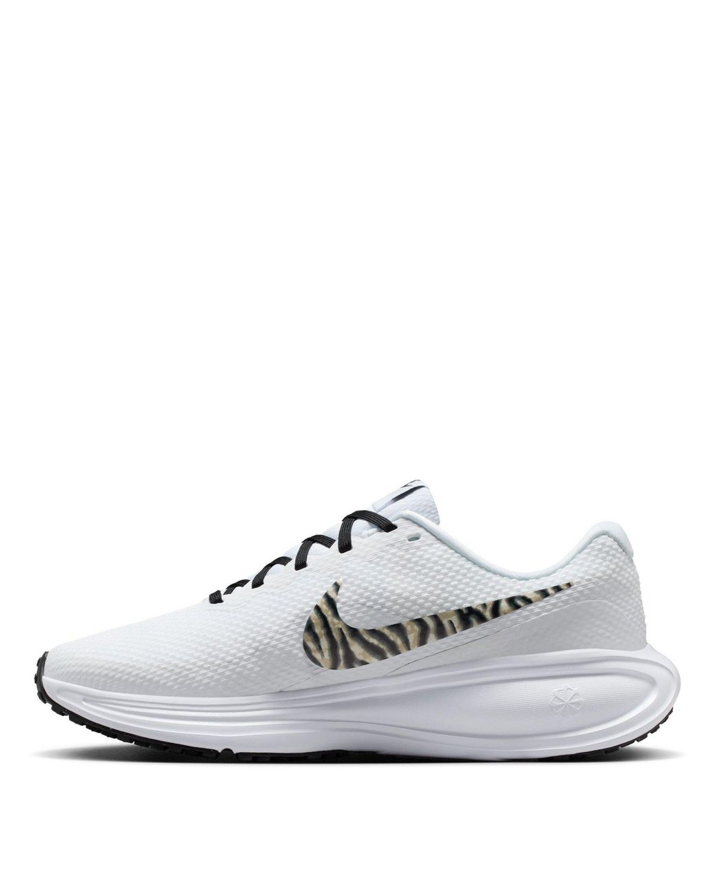 Nike White Revolution 8 Road Running Shoes