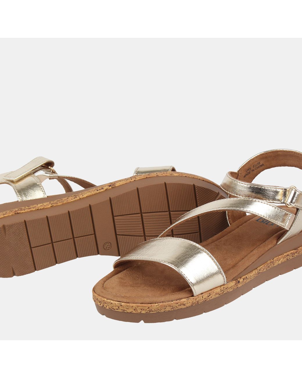 Biba Natural Wedge Sandal