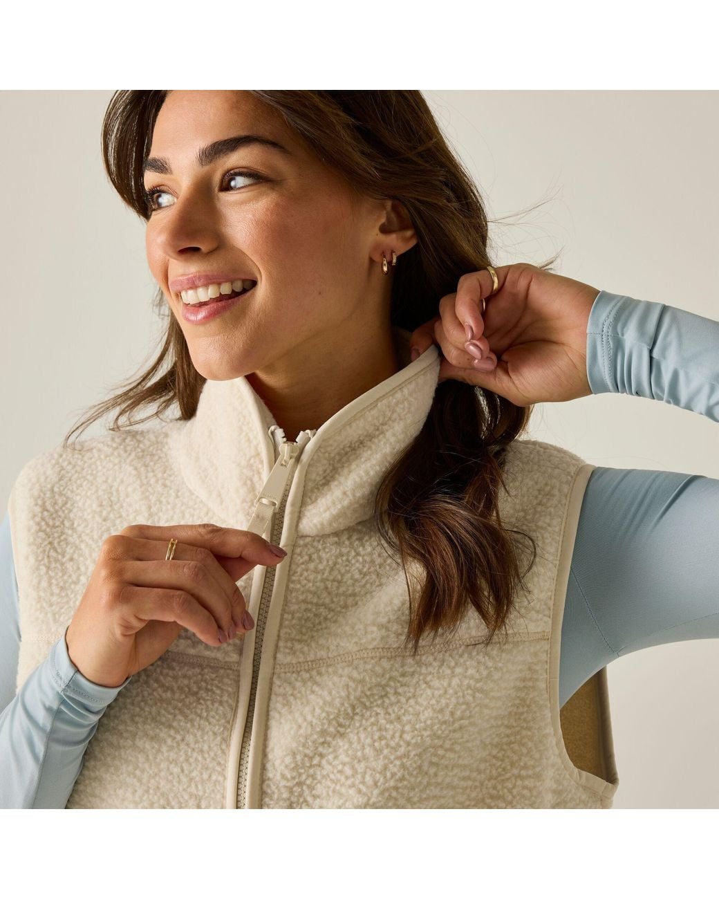 Regatta Blue Frankie Borg Fleece Bodywarmer