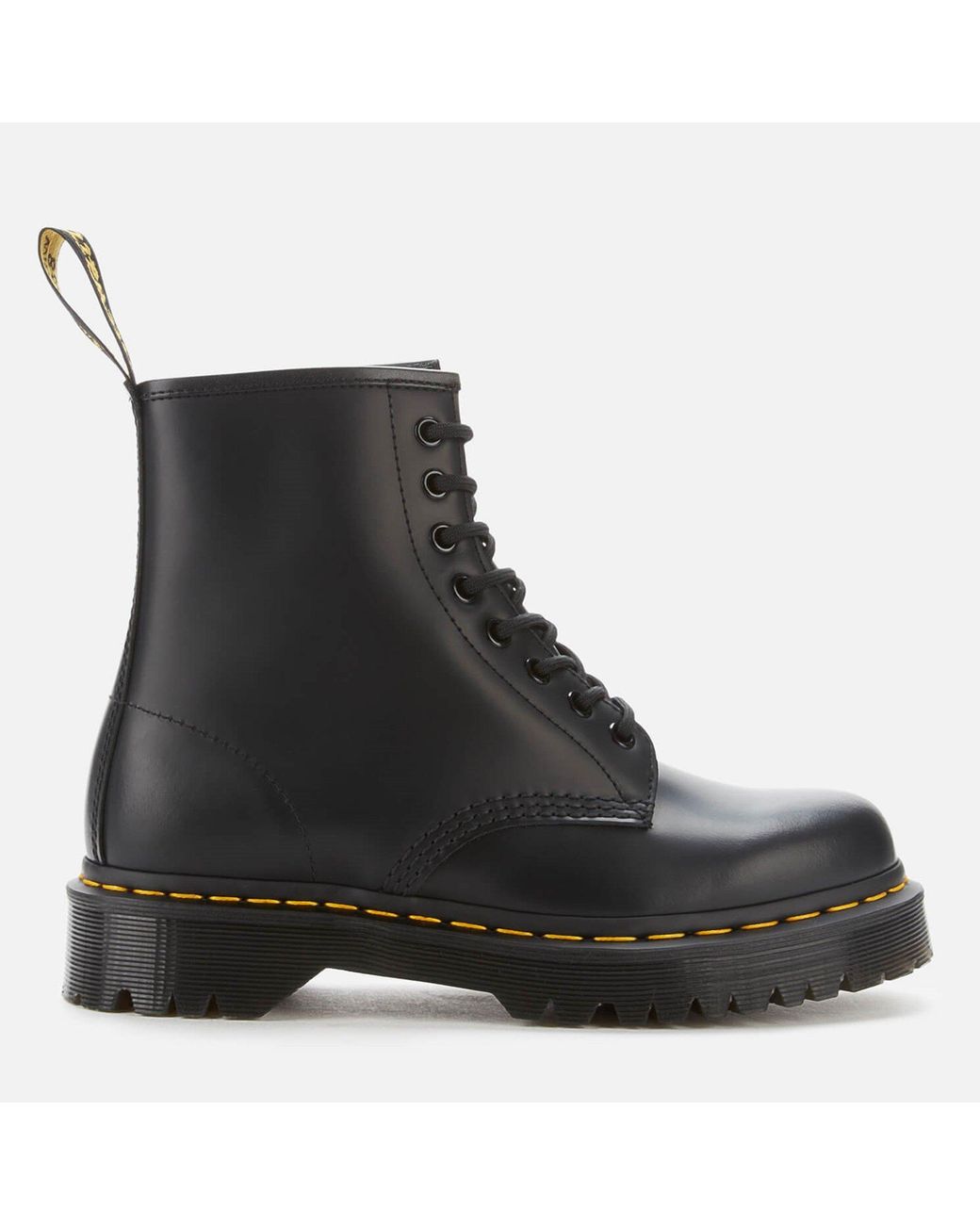 Dr. Martens Black 1460 Bex Smooth Platform Boots