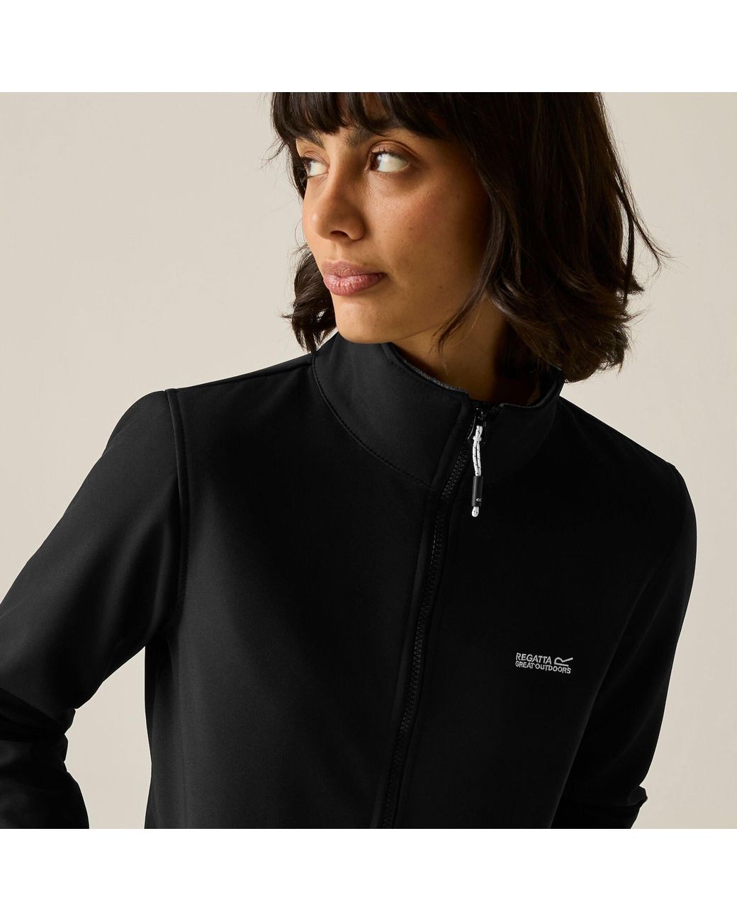 Regatta Black Connie V Softshell Jacket