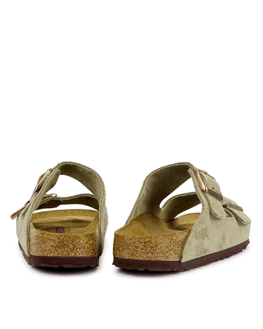 Birkenstock Green Arizona Suede Sandal
