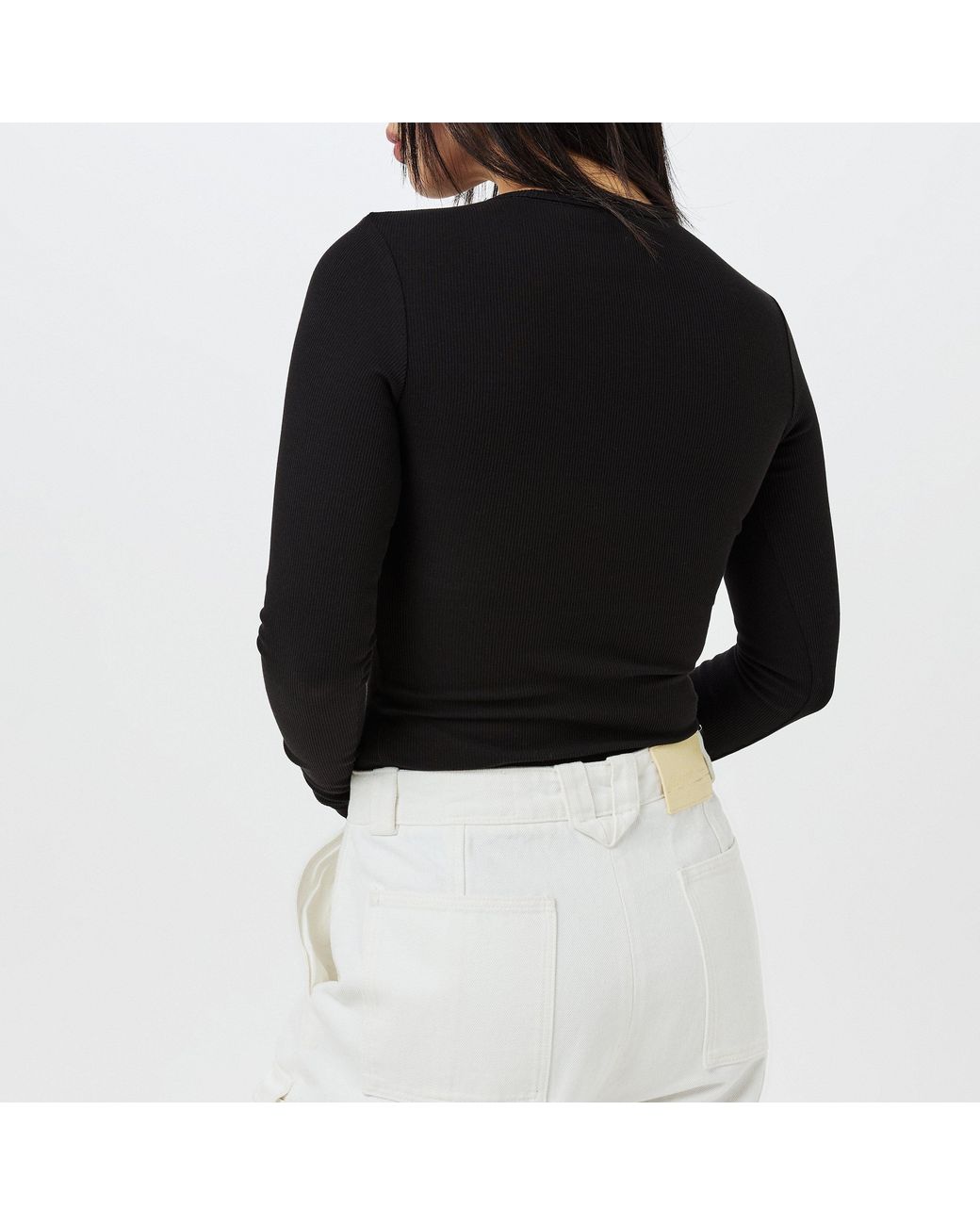 Tommy Hilfiger Black Long-sleeved T-shirt