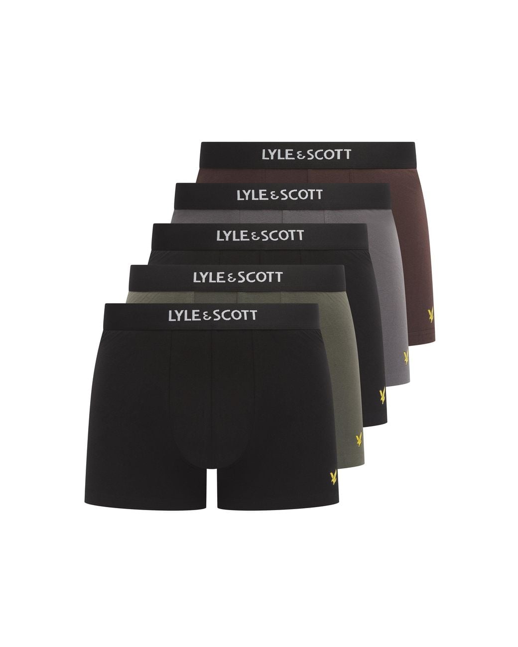 Lyle & Scott Black Henrick Boxers for men