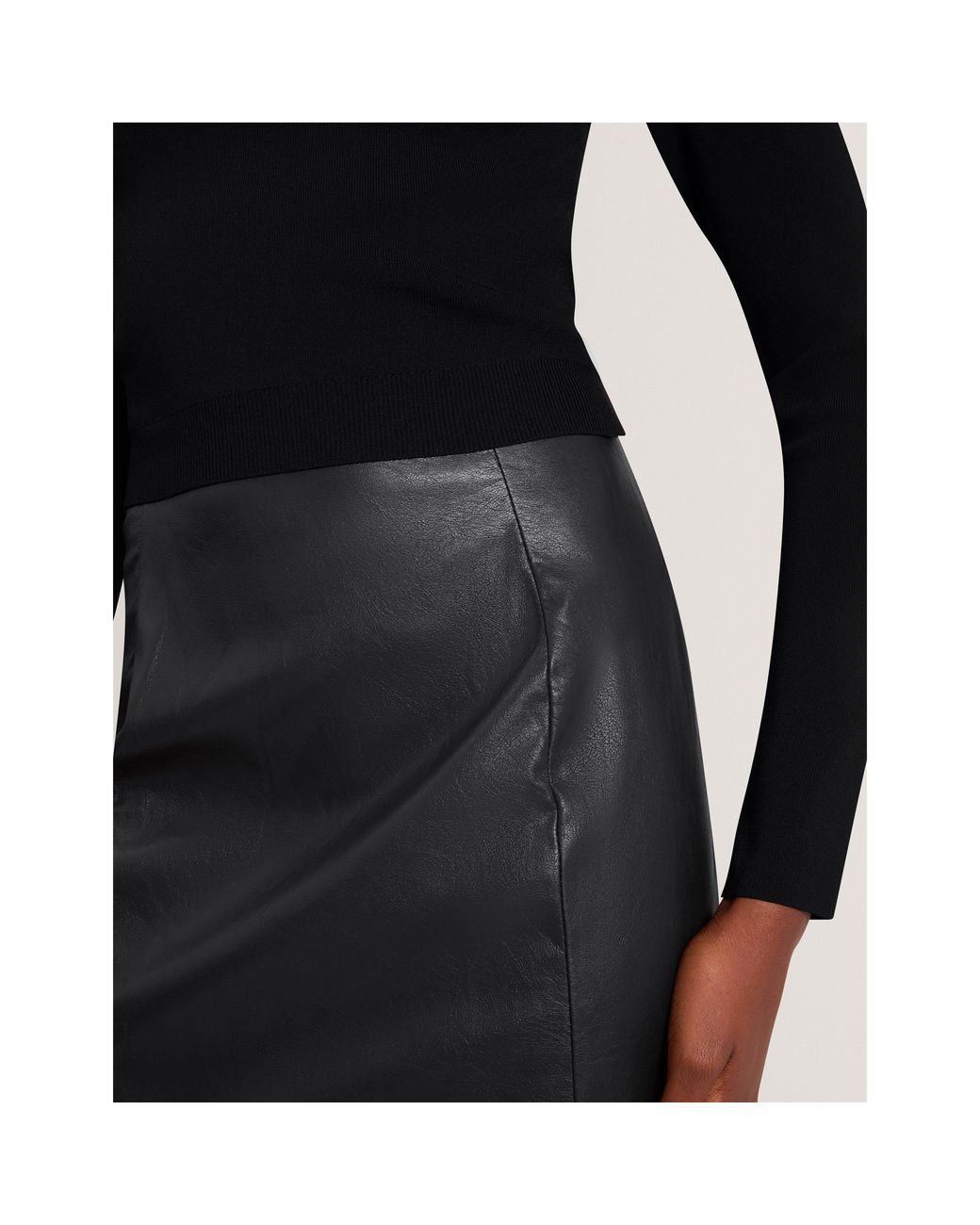 Ted Baker Black Ted Pencil Skirt Ld71