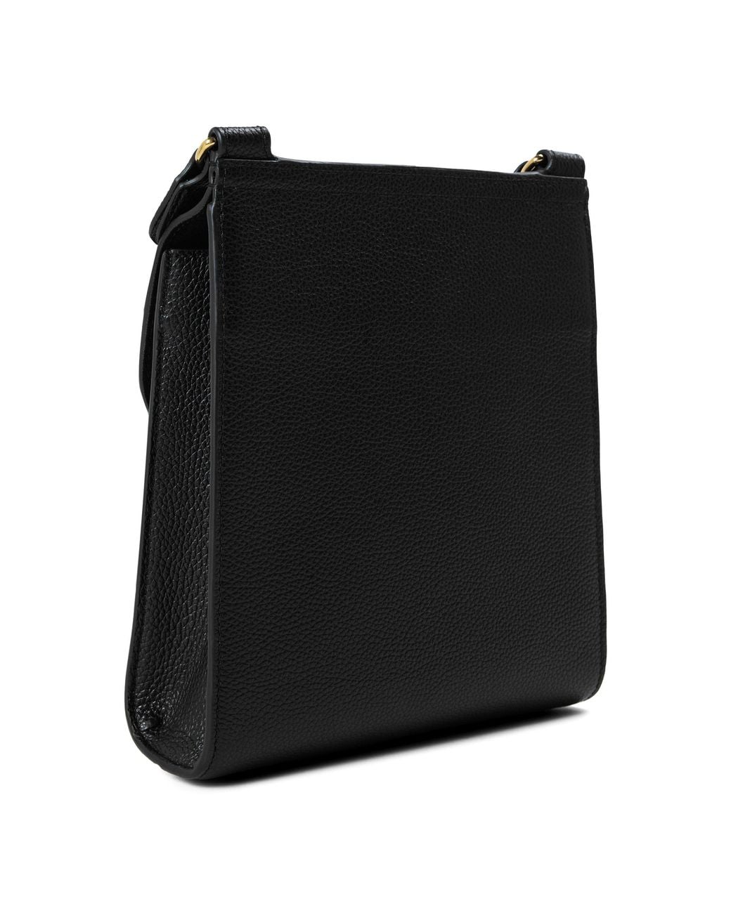Mulberry Black Small Antony Leather Messenger Bag for men