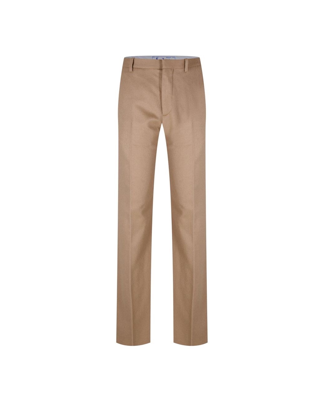 Off-White c/o Virgil Abloh Natural Slim Fit Trousers, Stylish Design for men