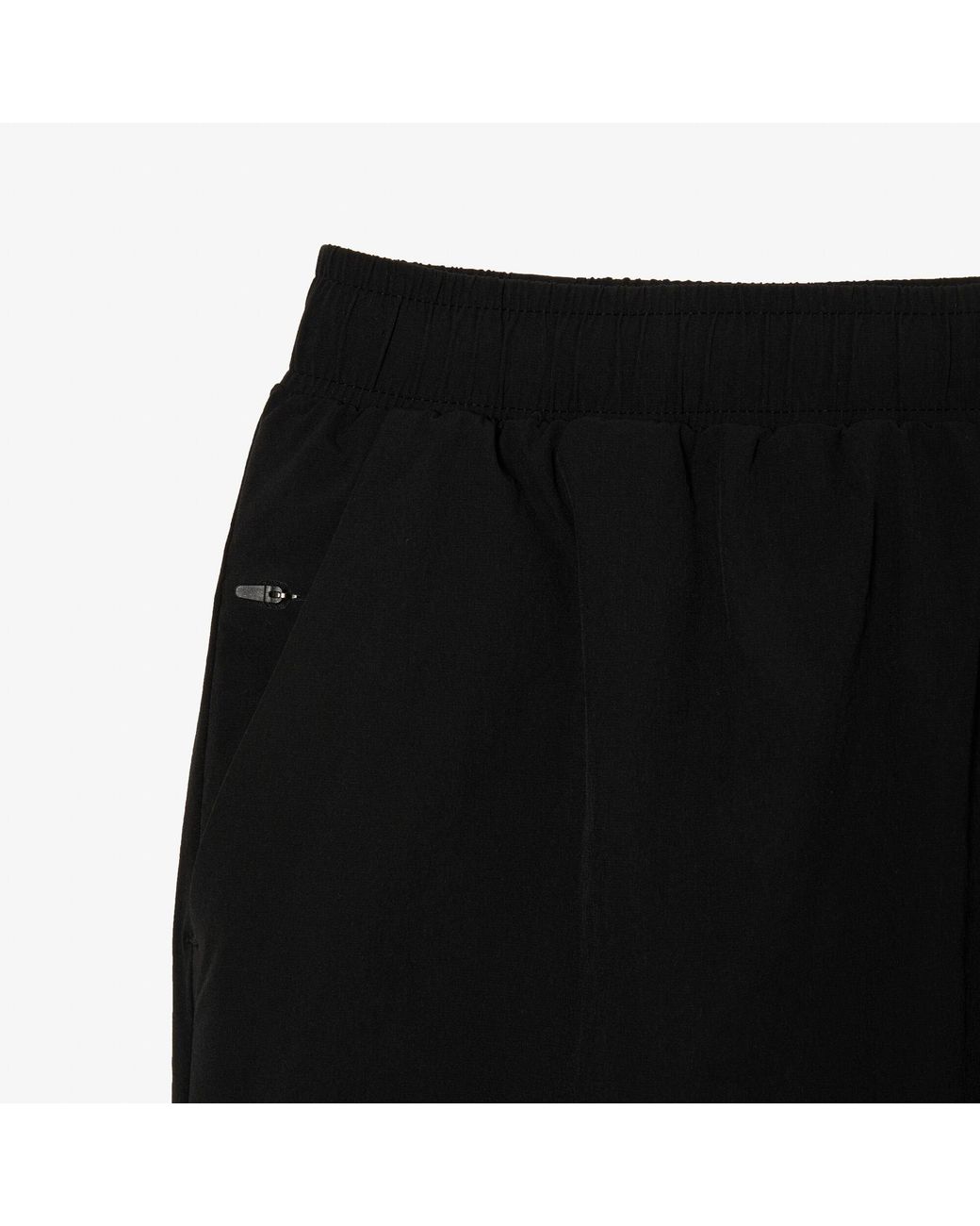 Lacoste Black Quick Drying Swim Shorts for men