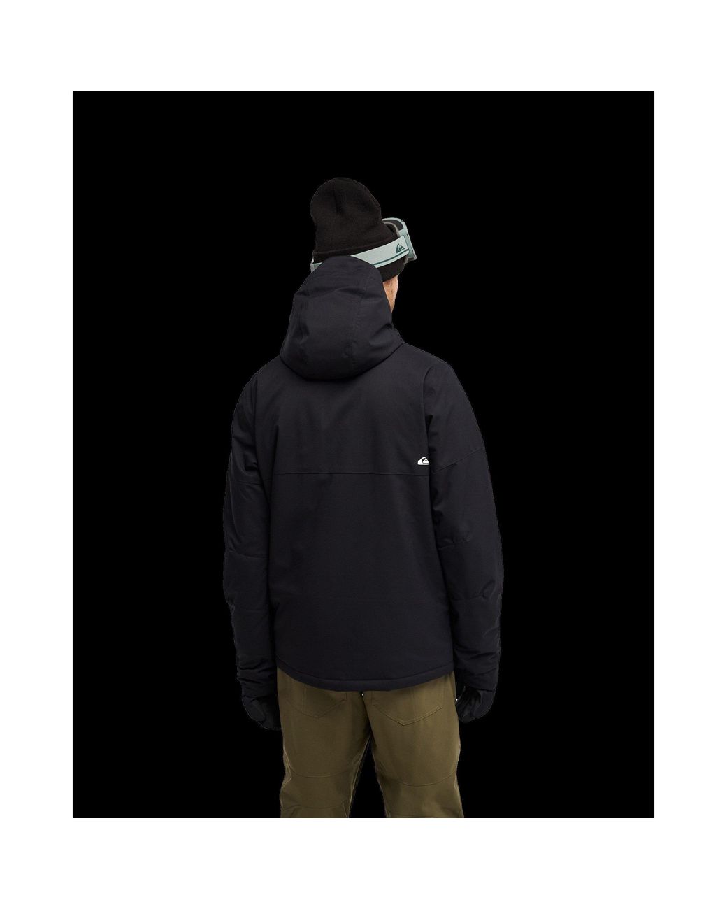Quiksilver Black Titan Ski Jacket for men