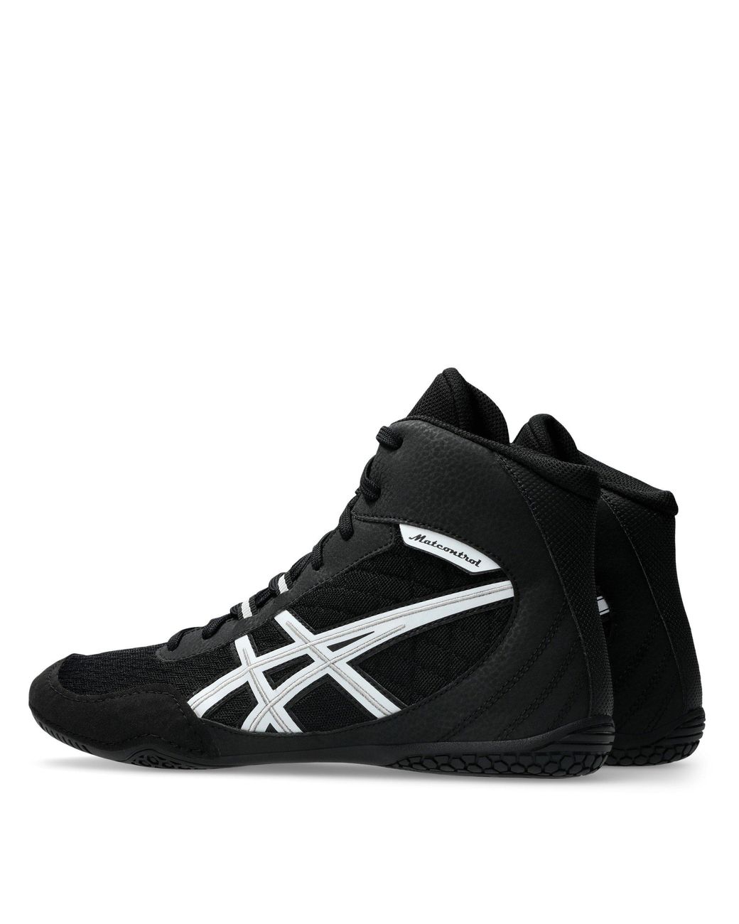 Asics Black Matcontrol Mid Cut Boxing Boot for men